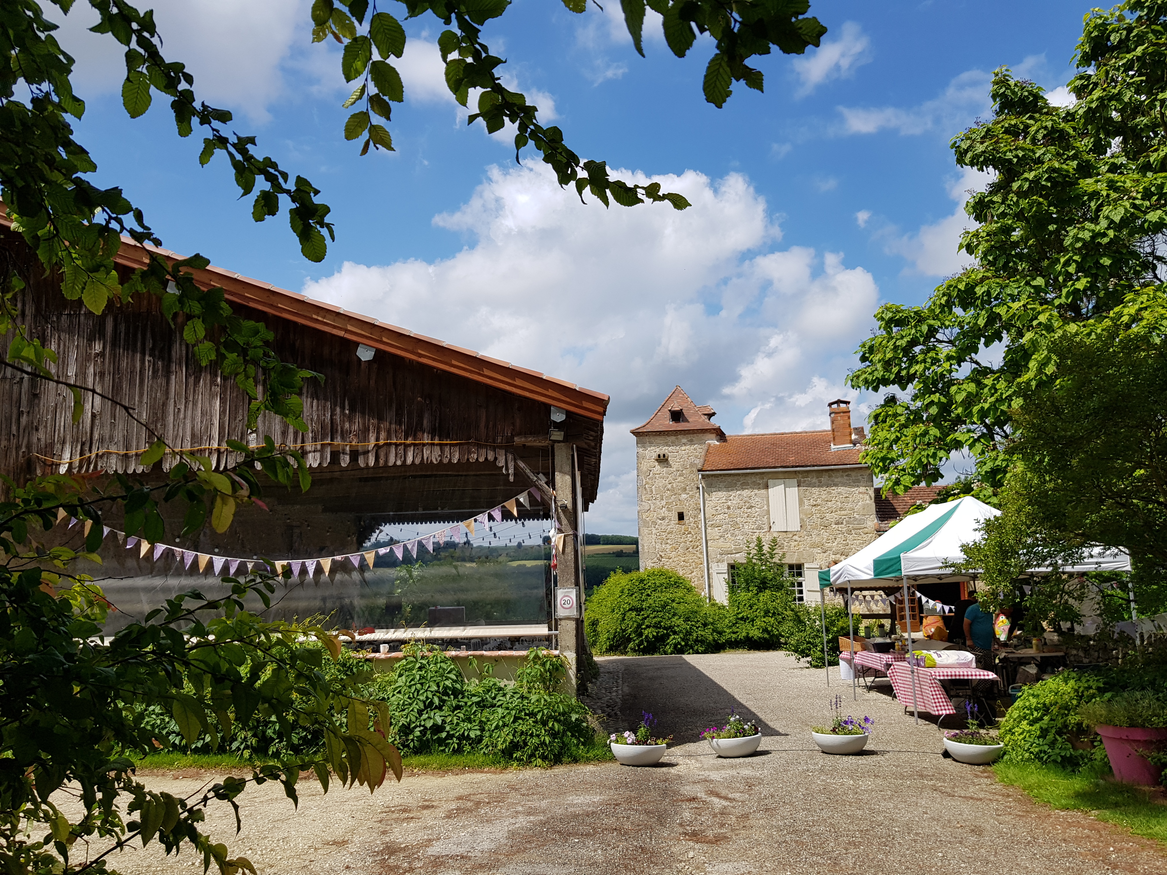 Cocktail professionnel dans un domaine près d'Agen